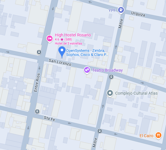 San Lorenzo 1274 Piso 2 Of. 4 (CP 2000) Rosario - Santa Fe - Argentina